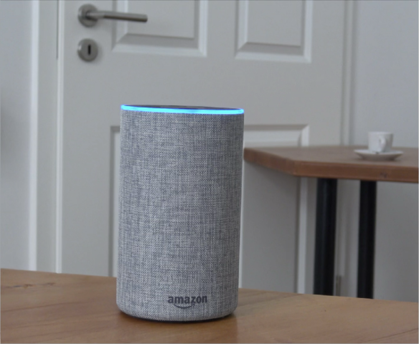 Alexa speaker with Tante Agathe skill